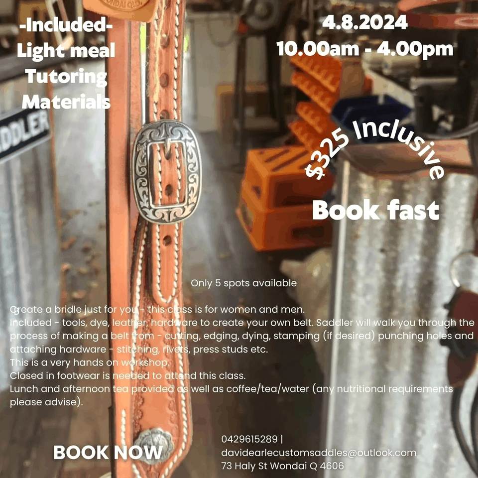 Bridle Making Workshop 20/9/2025