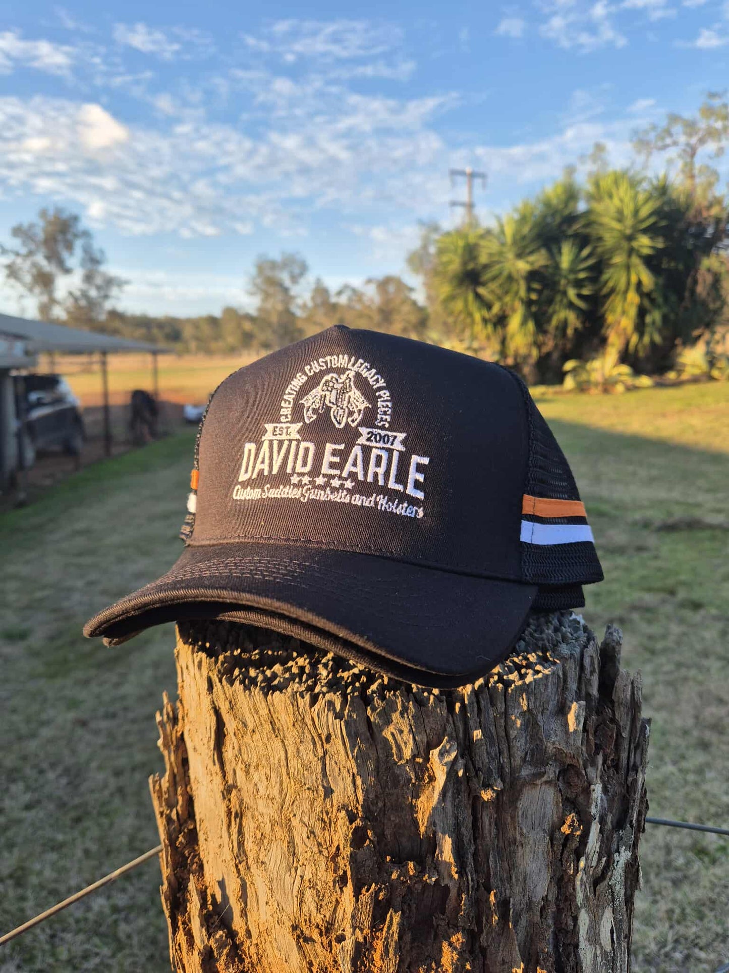 David Earle/ Davania Trucker caps