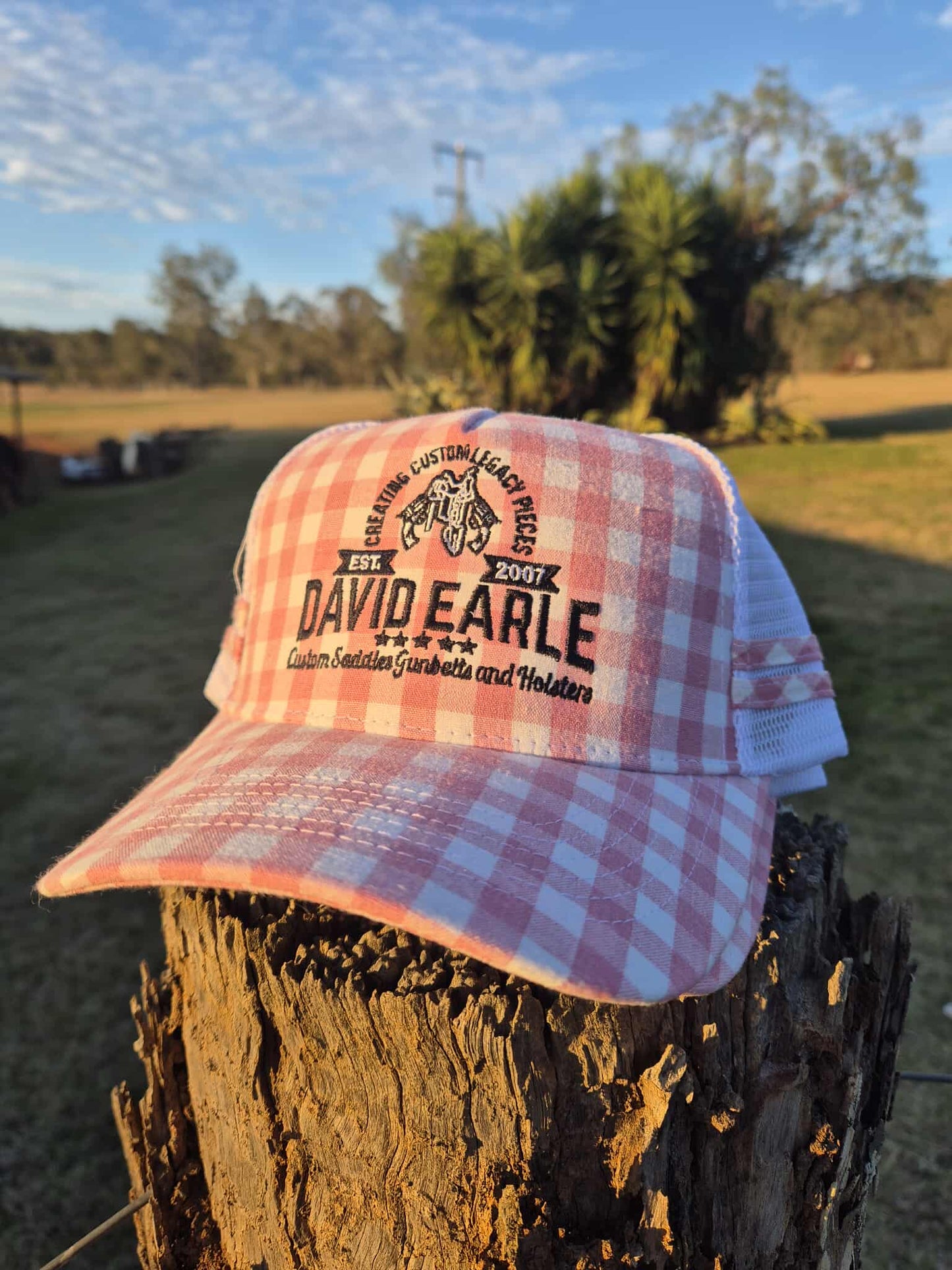 David Earle/ Davania Trucker caps