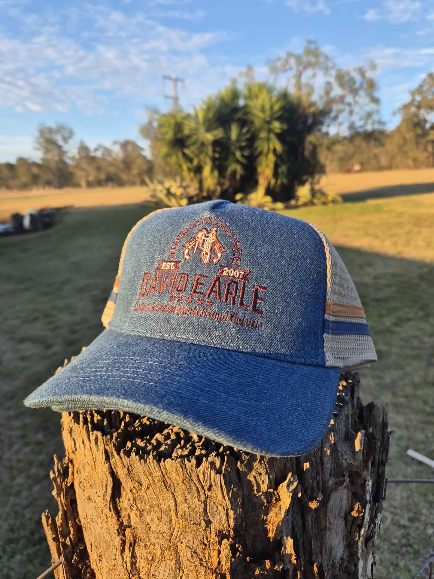 David Earle/ Davania Trucker caps