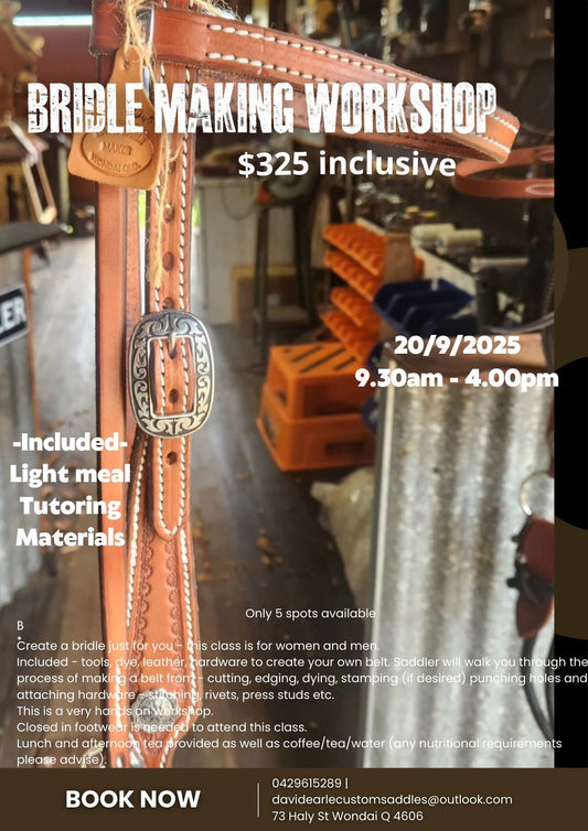 Bridle Making Workshop 20/9/2025
