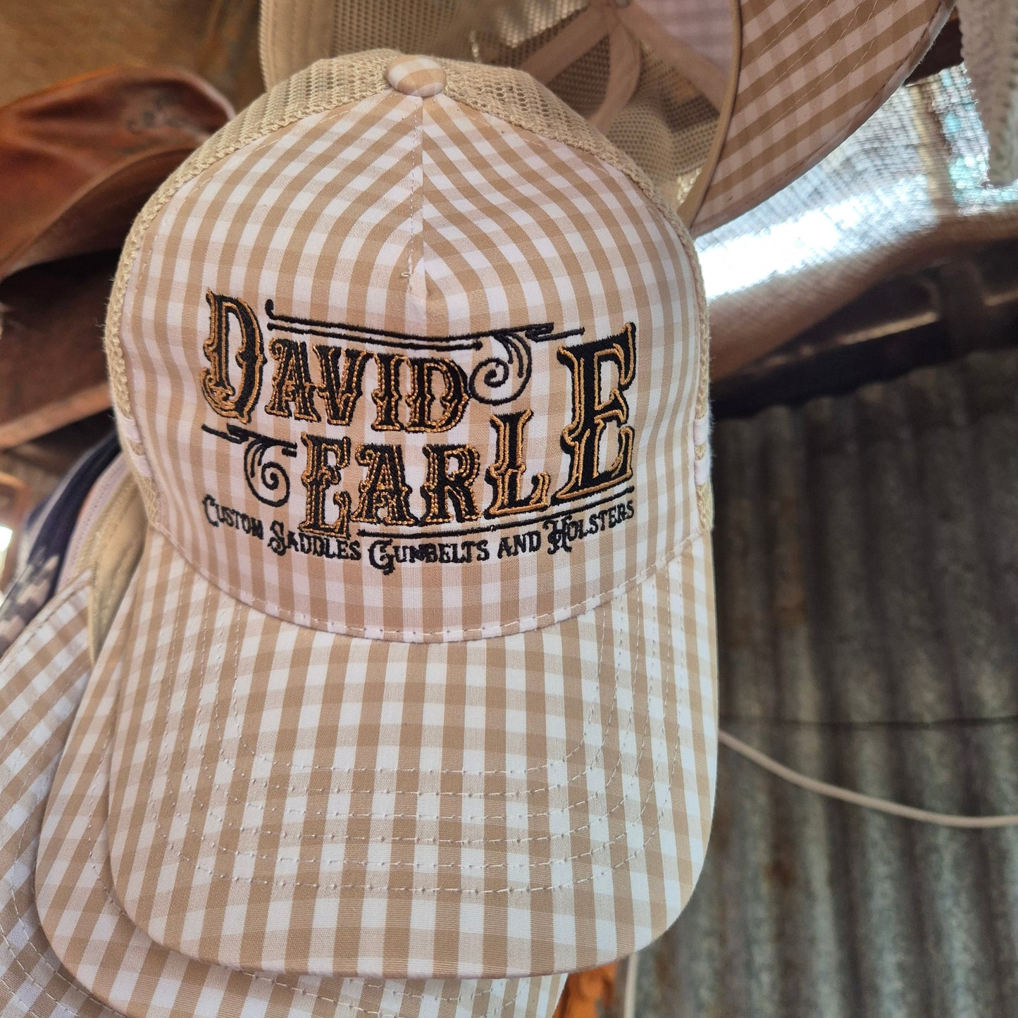 David Earle/ Davania Trucker caps